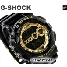 2013 Casio G-shock Super Led Gd-100gb Gd-100gb-1 7 Year Battery Bold Basic Black