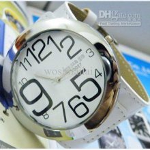 30pcs Womage Watches Big Numbers Watch Sale Unisex Watches 8color Wm