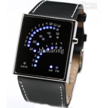 50pcs New Fashion Red Blue Led Digital Watches Led Watch Wrist Watch