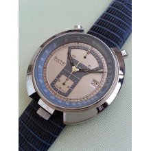 '72 , Bullhead Bulova Chronomatic Cal. 14 Efad ( Buren 11 ) , 43 Mm , Ref. 7392