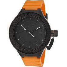 Activa By Invicta Aa300-015 Grey Dial Orange Polyurethane Watch $99