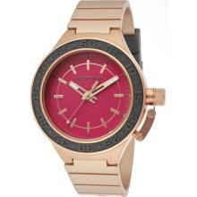 Activa By Invicta Women's Aa301-024 Pink Rose Gold Polyurethane Watch $99