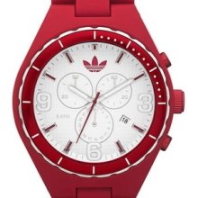 Adidas Adh2617 Unisex Red Cambridge Watch