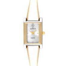 AK Anne Klein Square Diamond Dial Watch - Jewelry