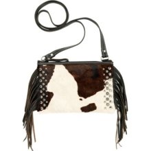 American West Chaps Fringed Crossbody Bag