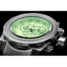 Android Grand (50mm) Quartz Chronograph Super Lume Dial Bracelet Watch