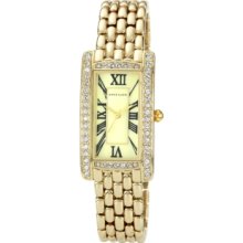 Anne Klein Women'S 1076Cmgb Swarovski Crystal Accented Watch