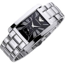 Armani Men's Watch Ar0156 Stainless Steel With Folding Clasp