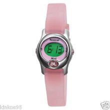 Armitron Ladies Round Pink Digital Sport Watch