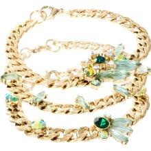 ASOS Jewel Multipack Bracelets Green