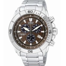 AT0810-55X Citizen Eco-Drive Watch WR 100 Sport Chronograph