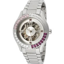 Bcbgmaxazria Watch Bg8254 Women's' Glam Rock Automatic Multicolor Crystal