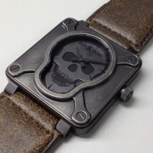 Bell & Ross Br01-92 Limited Edition Pvd Skull (never Worn)