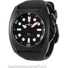 Bell & Ross Br02-92-carbon-pro 44mm Black Dial Luminescent B&p Ret:$4,000.00