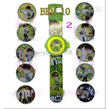 Ben 10 3d Projection Watch With Package Kids Digital Watch Kids 10 P