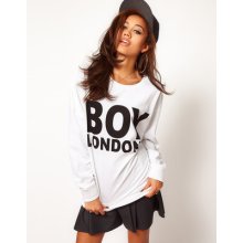 Boy London Sweatshirt--white Xs