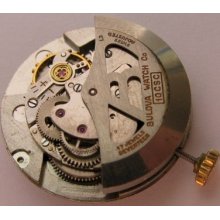 Bulova 10csc 17 Jewels Complete Watch Movement For Part