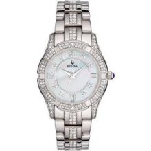 Bulova 96L116 Watch Crystal Ladies - MOP Dial