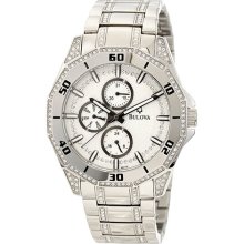 Bulova Mens Crystal 96C110 Watch