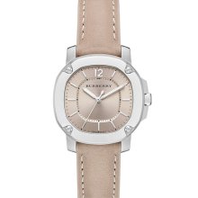 Burberry The Britain Leather Strap Watch, 34mm Trench