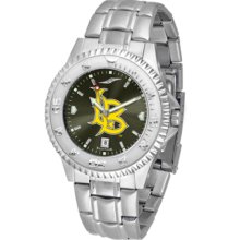 California State (Long Beach) Dirtbags Competitor AnoChrome Men's Watch with Steel Band