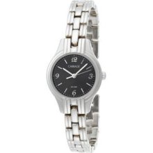 Carriage by Timex Women's C3C384 Silver Tone Round Case Bracelet Watch