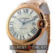 Cartier Ballon Bleu Collection Large 42mm 18k Rose Gold Automatic