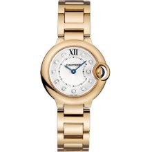 Cartier Ballon Bleu Ladies' Rose Gold On Bracelet W/ Diamond Dial Ref: We902025