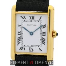 Cartier Tank Collection Tank Louis 18k Yellow Gold 23mm Quartz