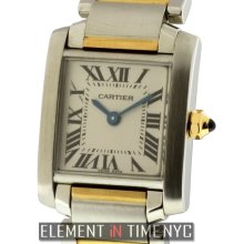 Cartier Tank Collection Tank Francaise Steel & Gold Ladies 20mm