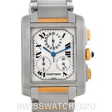 Cartier Tank Francaise Men's Chrongraph Watch W51004Q4