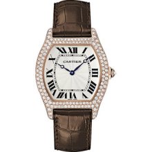 Cartier Women's Tortue Silver Dial Watch WA503951