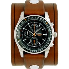 Casio Chronograph Cuff Watch