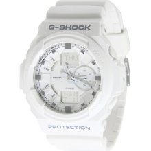 Casio G-shock White Resin Band Analog Digital Men's Sport Watch G-ga150-7a