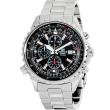 Casio Men's EF527D-1AV Edifice Stainless Steel Multi-Function Chronograph WATCH