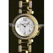 Certified Pre-Owned Cartier Pasha 32mm Diamond Watch WJ1063LJ