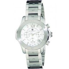 Charles-Hubert- Paris 6782-W Stainless Steel Chronograph Quartz Watch