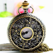 Christmas Gifts Flip Vintage Pocket Watch Gualian Table Business Gif