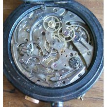 Chronograph Rattrapante Pocket Watch 55 Mm. Run Watch And Chronograph