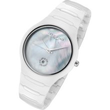 Cirros Milan Lux Unisex White Ceramic Watch 2376gw