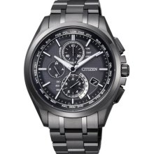 Citizen Attesa At8044-56e Eco-drive Solar Atomic Radio Controlled Watch