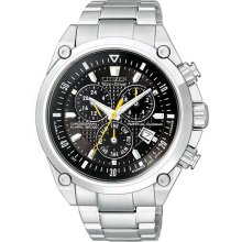 Citizen BL5380-58E Perpetual Calendar Mens Watch - Black Dial Eco-Drive Movement