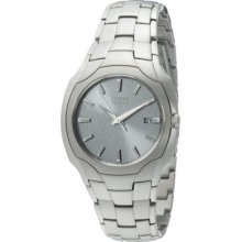 Citizen Bm6010-55a Mens Watch Eco-drive Stainless Steel Silver Dial Size 7.5