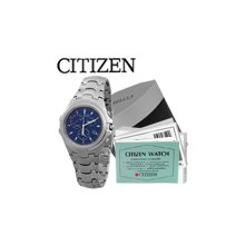 Citizen Eco-Drive Marinaut Chronograph Titanium AT1100-55L Mens Watch