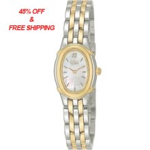 Citizen Eco-drive Stainless Steel Womenâ€™s Watch Ep4024-51d Retail $275.00