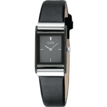 Citizen EW9215-01E Eco-Drive Womens Watch - Black Dial Two Tone Buckle Clasp Mineral Quartz