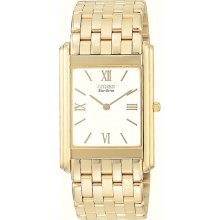 Citizen Men's Stiletto Gold Tone White Dial AR1002-56A