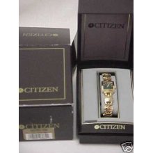 Citizen Quartz Gold Tone Bracelet Link Ladies Watch