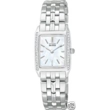 Citizen Stiletto Diamond Luxury Ss Watch Eg3110-56d