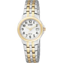 Citizen Women's Eco-Drive Silhouette Sport Two-Tone Watch #Ew1544-53A